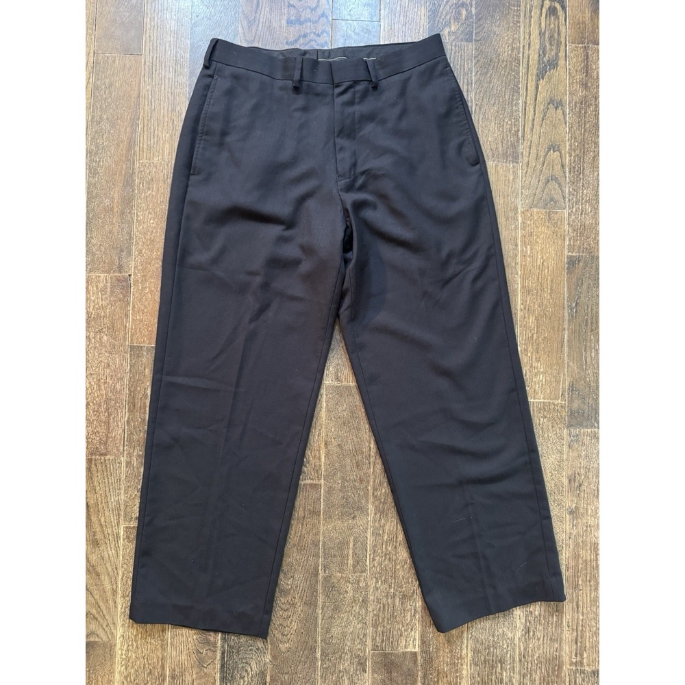 Donald J Trump Dress Pants Slacks Black‎ Men's Size W32xL29 Mid Rise